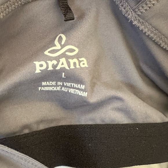 Prana Women's Grey Geometric Print Athletic Midi Dress Size L - Picture 7 of 12